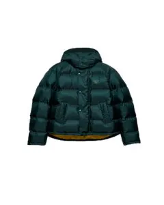 Prada Cropped Re-Nylon down jacket