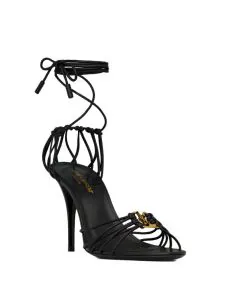 YSL BABYLONE sandals in smooth leather