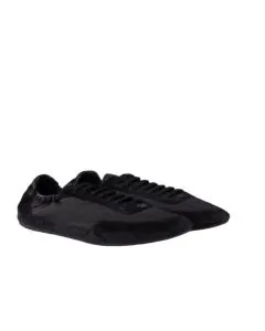 Prada Collapse Re-Nylon and suede elasticized sneakers