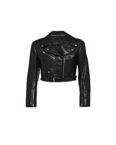 Prada Nappa leather biker jacket