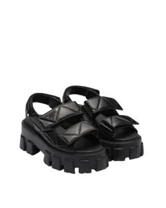 Prada Monolith nappa leather sandals