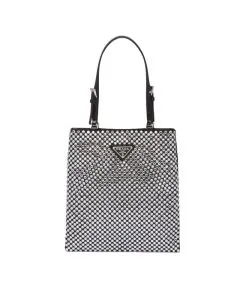Prada Satin handbag with crystals