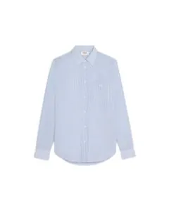 Celine loose shirt in striped cotton