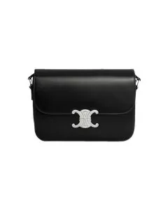 Celine CLASSIQUE TRIOMPHE BAG in shiny calfskin