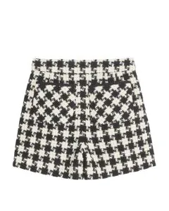 Valentino DAMIER LIGHT TWEED SHORTS