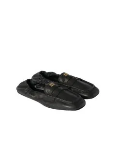 MIU MIU Ruches nappa leather loafers