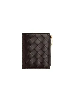 Bottega Veneta Intrecciato Small Bi-Fold Wallet