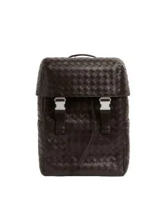 Bottega Veneta Intrecciato Flap Backpack