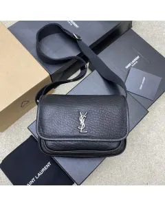 YSL NIKI small messenger in grained lambskin