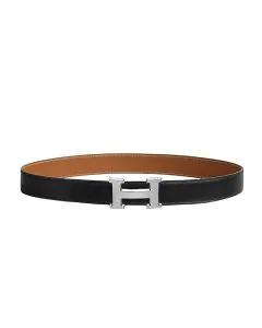 Hermès H belt buckle & Reversible leather strap 32 mm
