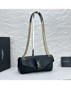 YSL CALYPSO small in plunged lambskin