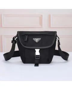 Prada Re-Nylon and Saffiano leather shoulder bag