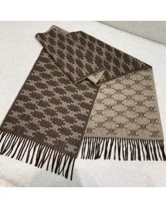 Celine scarf in monogram cashmere