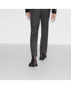 Gucci Men's boot with Web