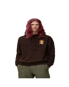 LOEWE Relaxed fit hoodie in cotton