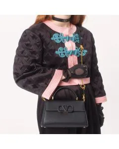 Valentino SMALL VSLING GRAINY CALFSKIN HANDBAG