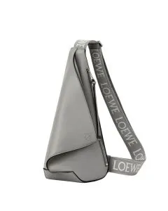 LOEWE Anton sling in supple smooth calf and jacquard