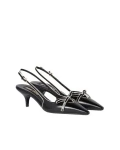 MIU MIU Nappa leather slingback pumps