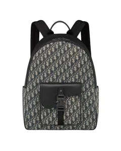 Dior Saddle Zip Backpack