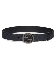 Gucci GG belt with Interlocking G buckle