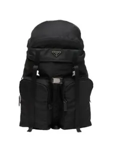 Prada Re-Nylon and Saffiano leather backpack