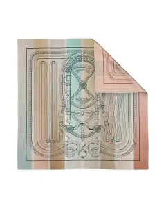 Hermès Grand Tralala double face scarf 90
