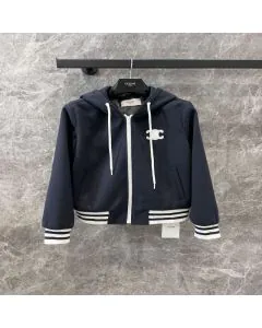 Celine blouson Triomphe jacket in double faced cashmere