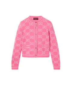 Gucci GG cotton jacquard cardigan