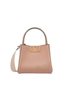 VALENTINO GARAVANI ALLTIME SMALL HANDBAG IN GRAINY CALFSKIN