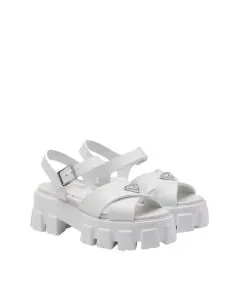 Prada Monolith rubber sandals