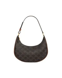 Celine AVA BAG IN TRIOMPHE CANVAS AND CALFSKIN