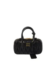 MIU MIU Arcadie matelassé nappa leather mini-bag