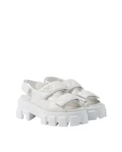 Prada Monolith nappa leather sandals