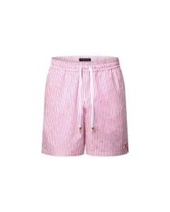 LV Monogram Striped Casual Shorts