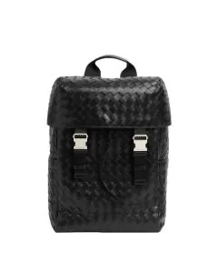 Bottega Veneta Intrecciato Flap Backpack
