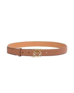 LOEWE Anagram belt in pebble grain calfskin