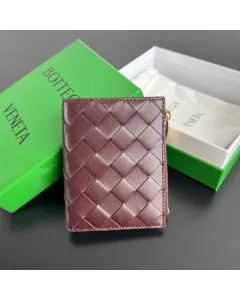 Bottega Veneta Intrecciato Small Bi-Fold Wallet