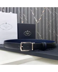 Prada Reversible Saffiano leather belt