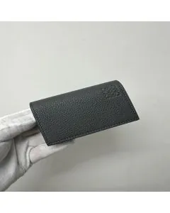 LOEWE Business cardholder in soft grained calfskin