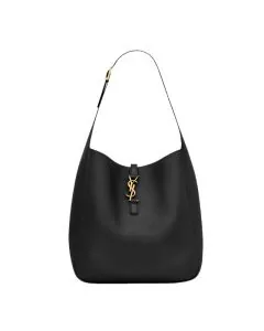 YSL LE 5 À 7 supple LARGE in grained leather