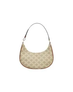 Celine AVA BAG IN TRIOMPHE CANVAS AND CALFSKIN