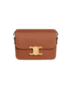 Celine TEEN TRIOMPHE BAG IN NATURAL CALFSKIN