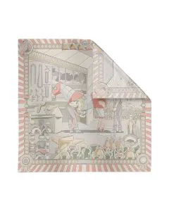 Hermès Pony Pit Stop double face scarf 90