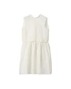 MIU MIU Slubbed poplin dress