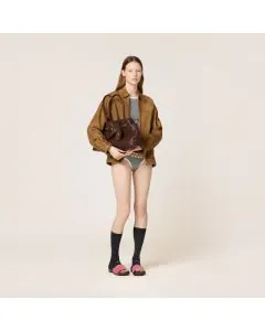 MIU MIU Aventure nappa leather bag