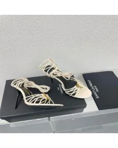 YSL BABYLONE sandals in smooth leather