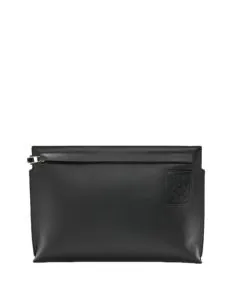 LOEWE T Pouch in satin calfskin