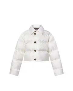 LV Cropped Monogram Puffer Jacket