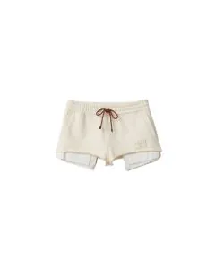 MIU MIU Cotton fleece shorts