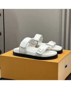 LV Sunset Flat Comfort Mule